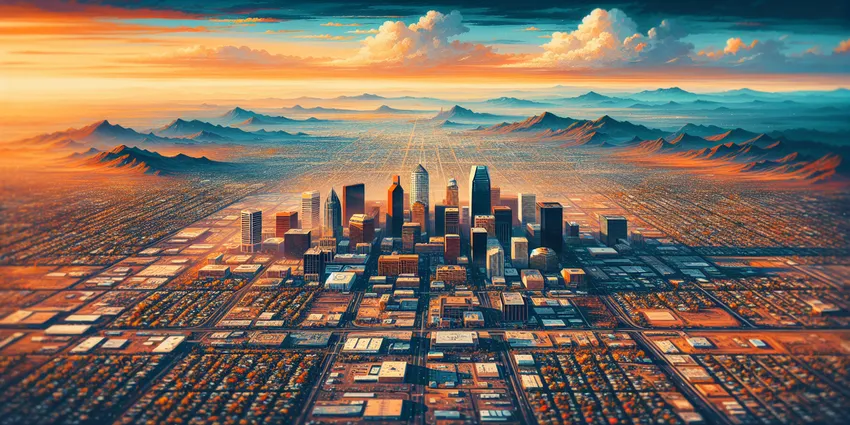 Phoenix receptionist salary and cost of living infographic