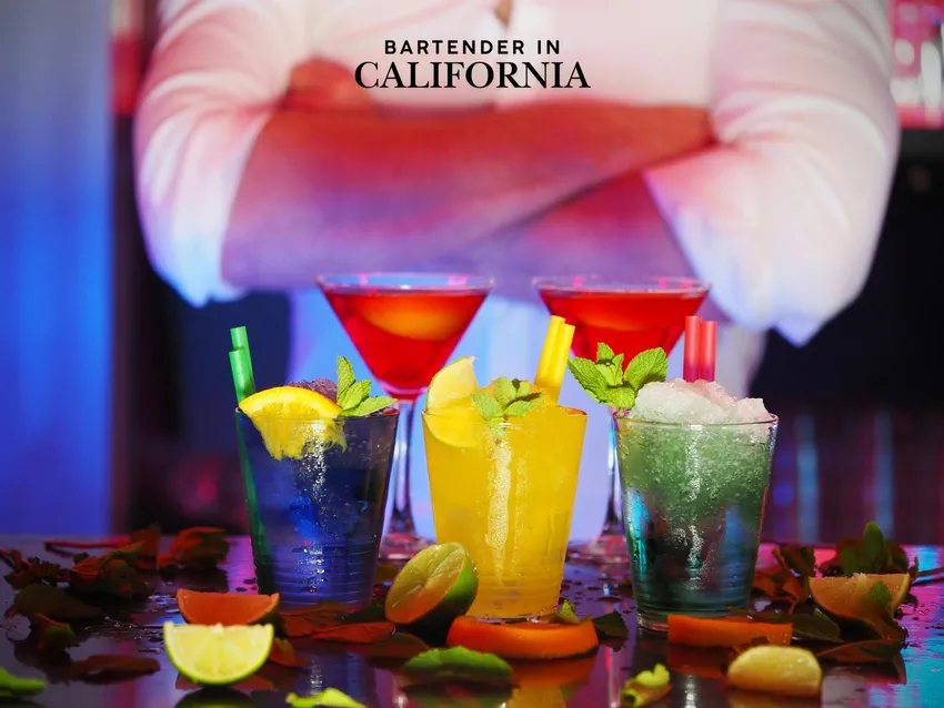 bartender in california