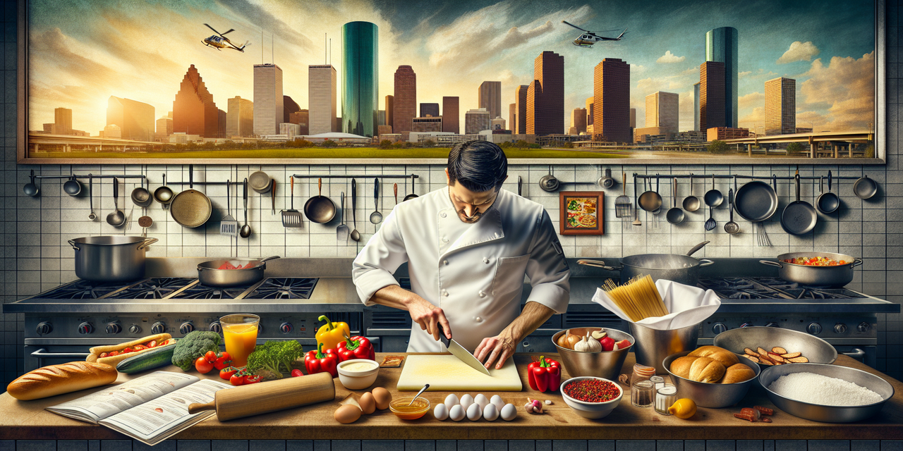 Chef in Houston kitchen