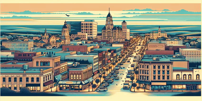 Teen working at a fast-food restaurant in Topeka, KS