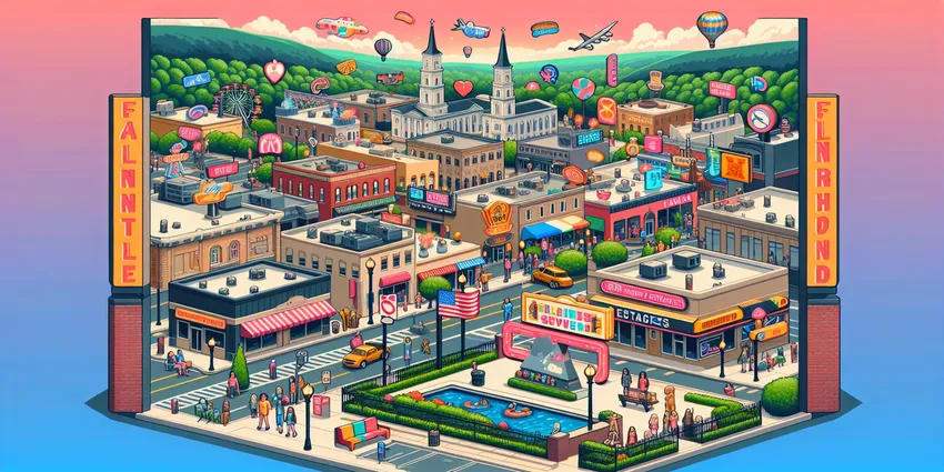 Teen working at a fast-food restaurant in Allentown