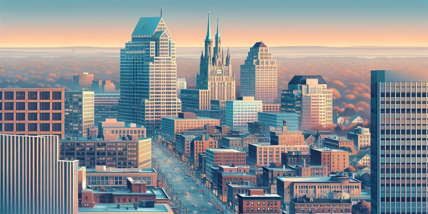 Young worker at supermarket in Stamford