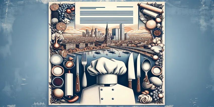 Chef cover letter example