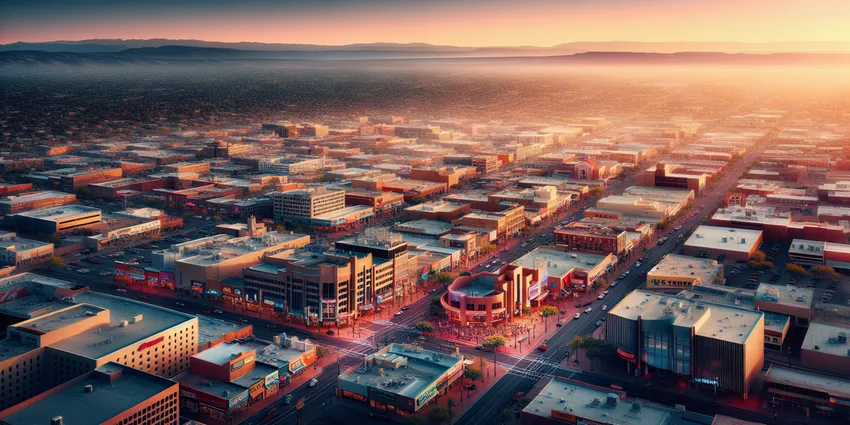 Teen working at a fast food restaurant in Albuquerque
