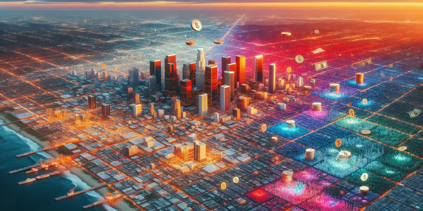 Los Angeles living wage vs server salary