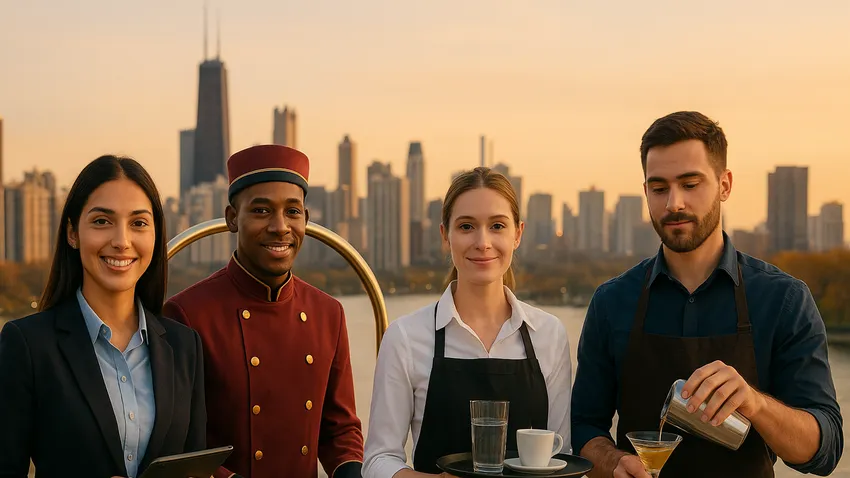 high paying hospitality job in Chicago, Illinois