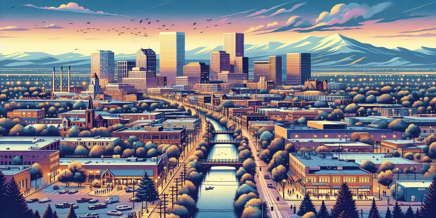 Teen working at a fast-food restaurant counter