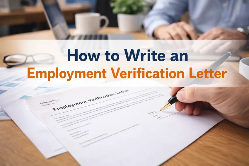 employment verification letter