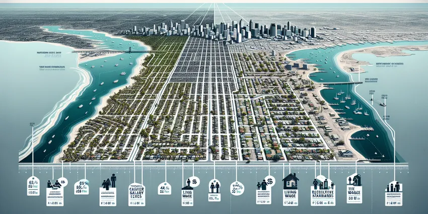San Diego living wage vs cashier salary comparison