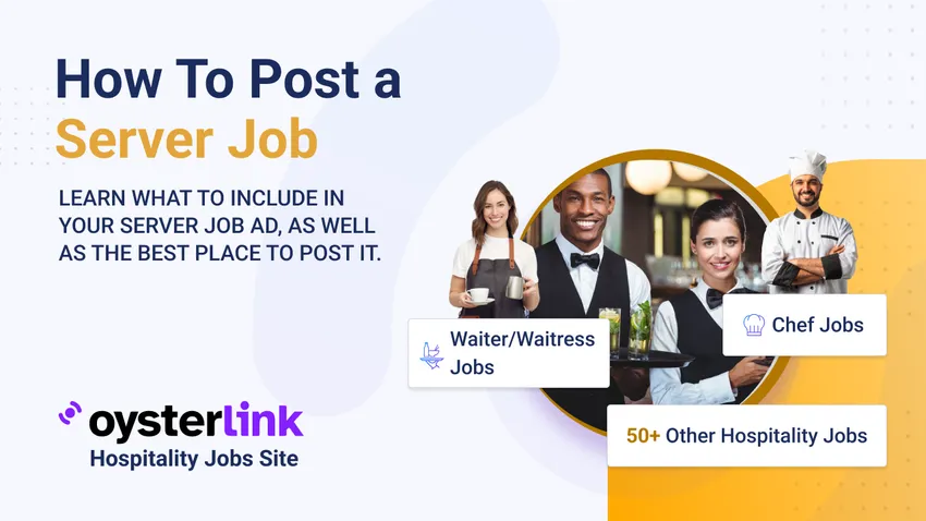 Server serving food at restaurant table