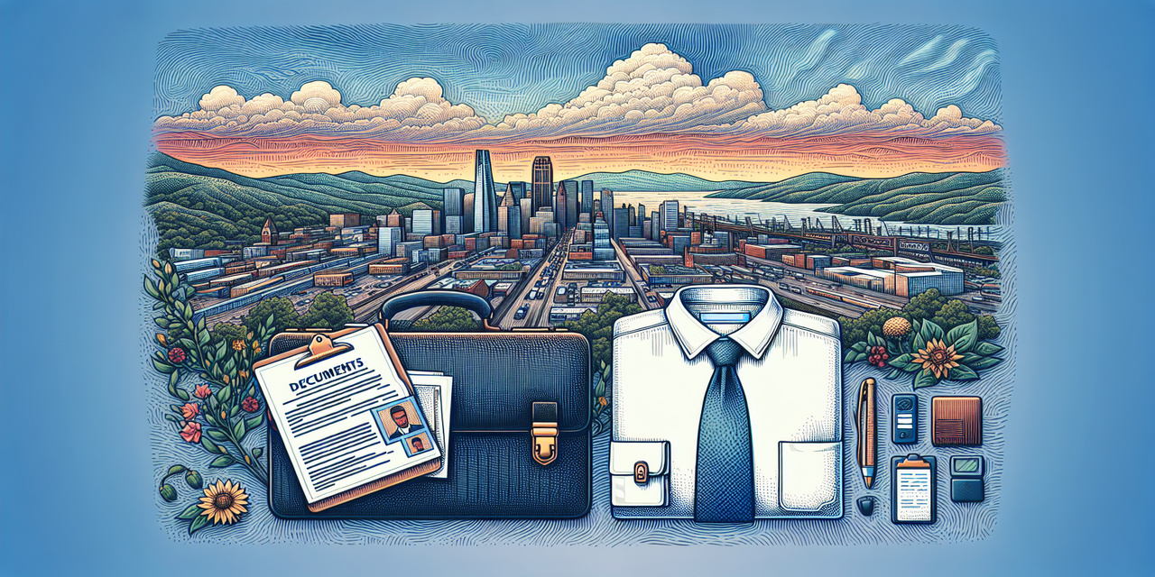 Dishwasher interview checklist items