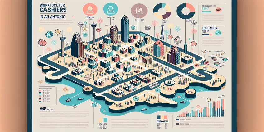 San Antonio cashier workforce demographics