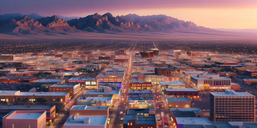 Teen Working at Fast Food Restaurant in Las Cruces