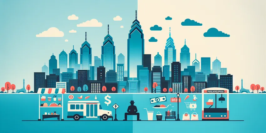 Philadelphia busser salary and cost of living