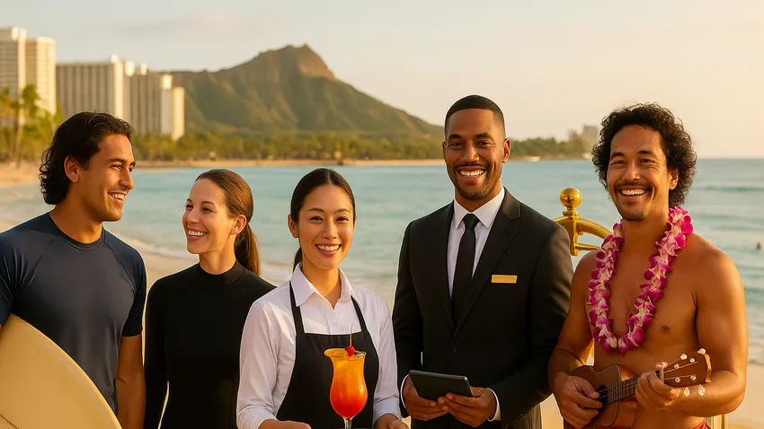 Honolulu fun jobs hospitality industry