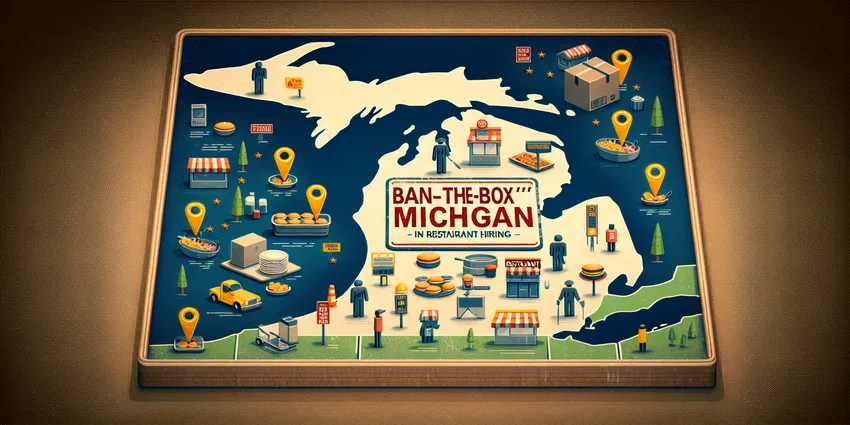 Michigan ban-the-box compliance poster