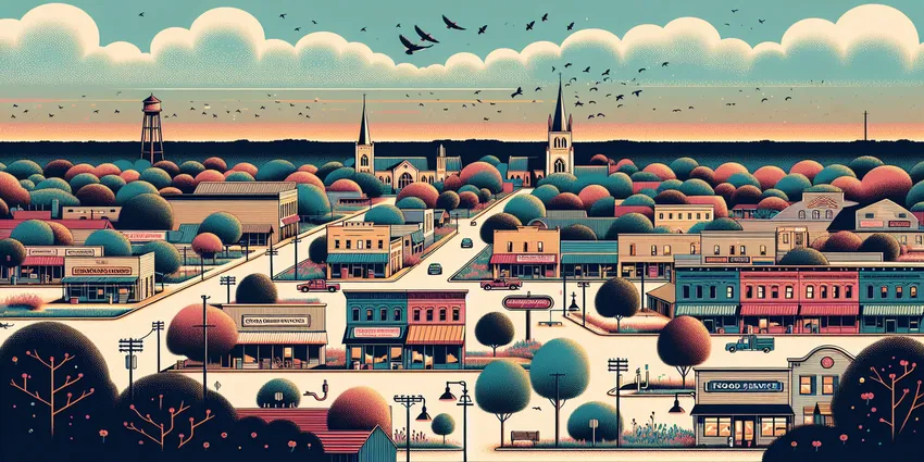 Young teen working at fast food restaurant in Texarkana