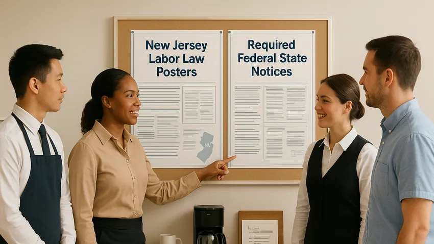 New Jersey labor law posters compliance