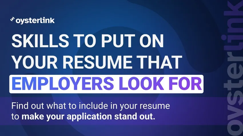 A female applicant handing her resume to two HR professionals