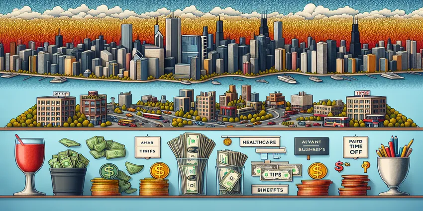 Chicago busser with tips and benefits