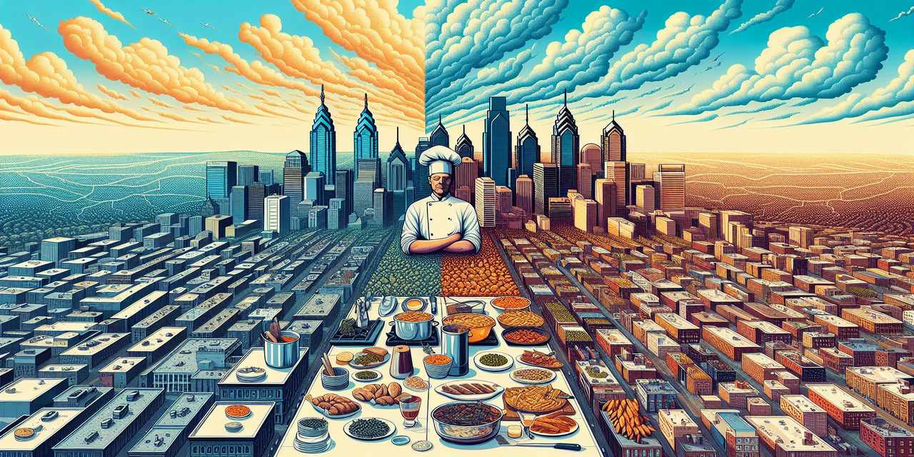 Philadelphia chef salary versus living wage