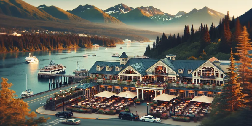 What restaurants do Servers make the most money at in Juneau