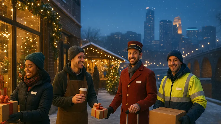 Seasonal holiday jobs at Minneapolis mall and markets