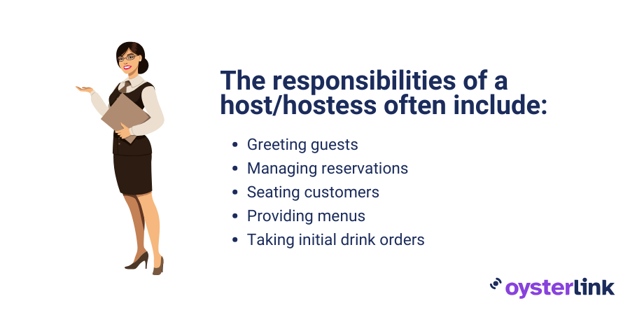 host hostess jobs in new york responsibilities