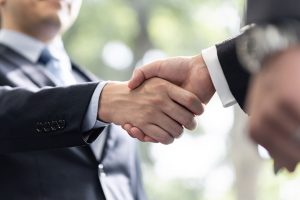 hand shake for successful negotiation