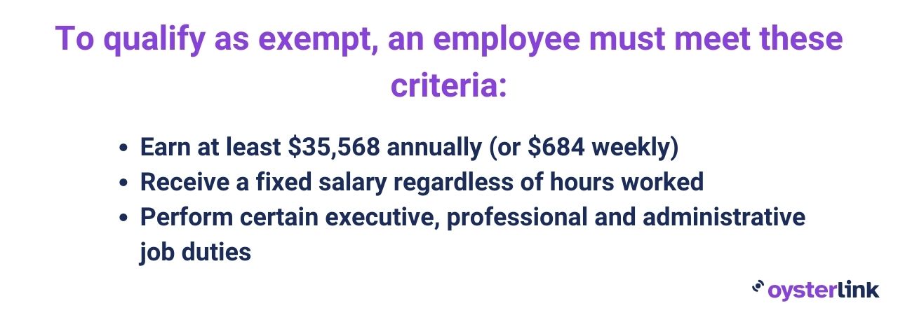 exempt employees