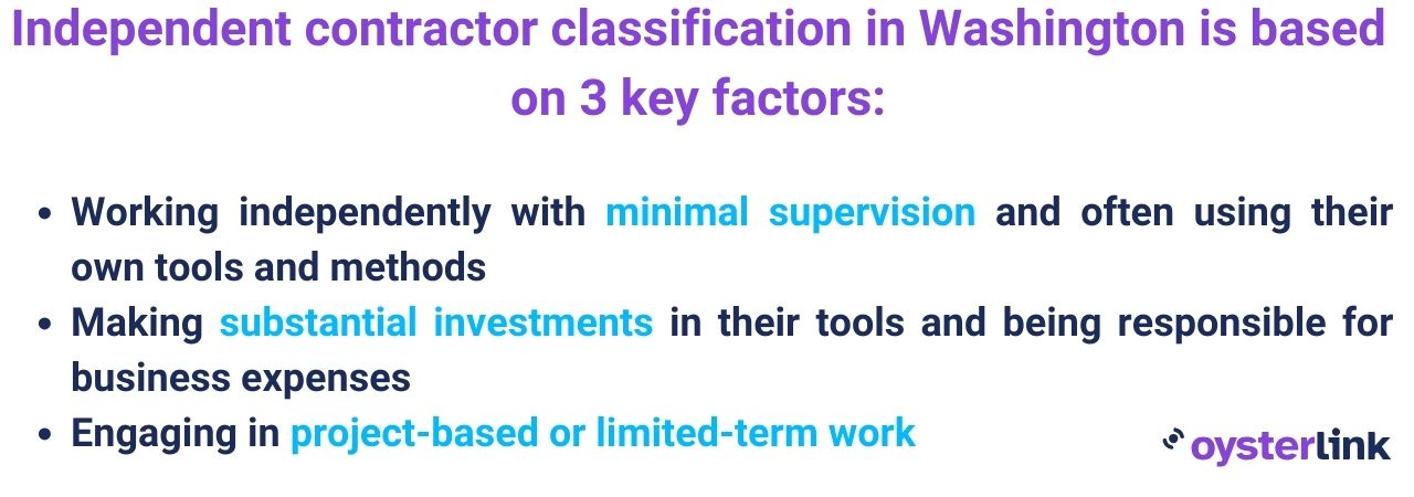 independent contractor classification