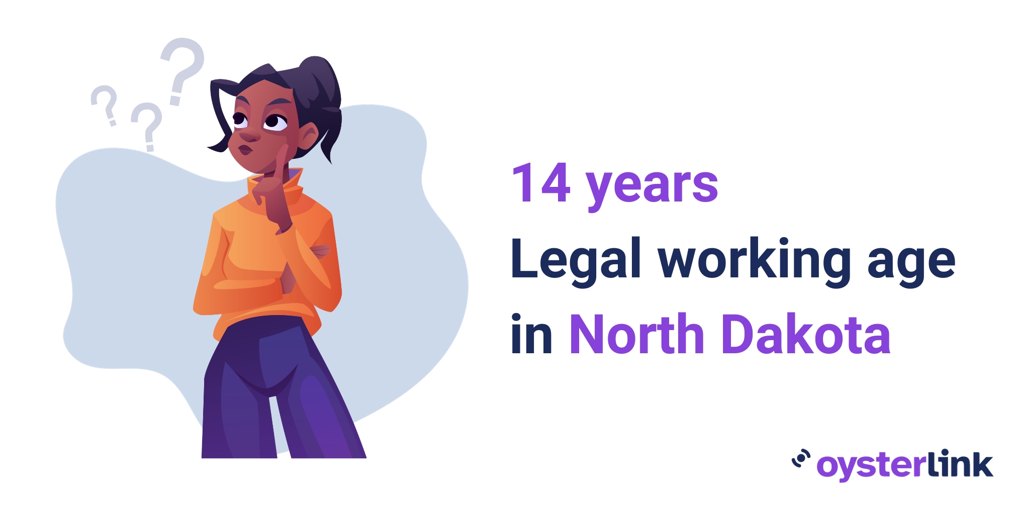 North Dakota's legal working age is 14