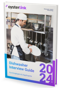 A dishwasher in the kitchen