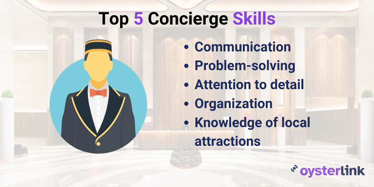 image showing concierge skills