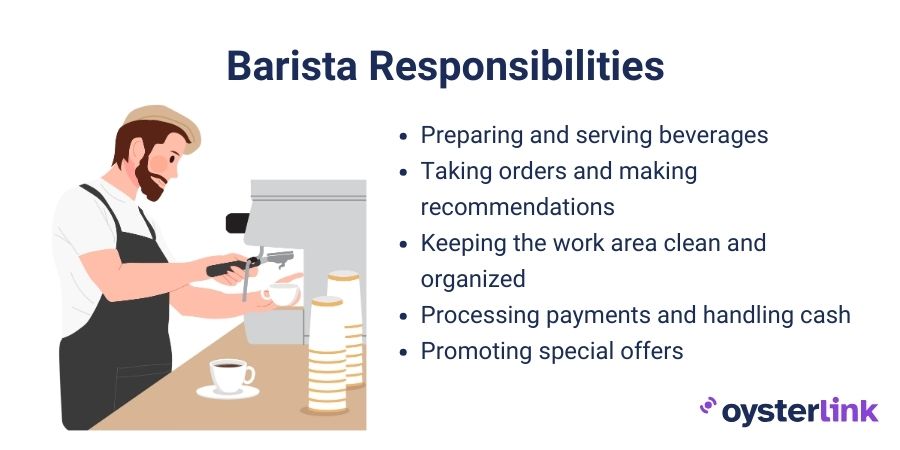 barista responsibilities
