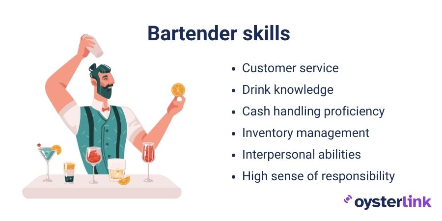 bartender skills