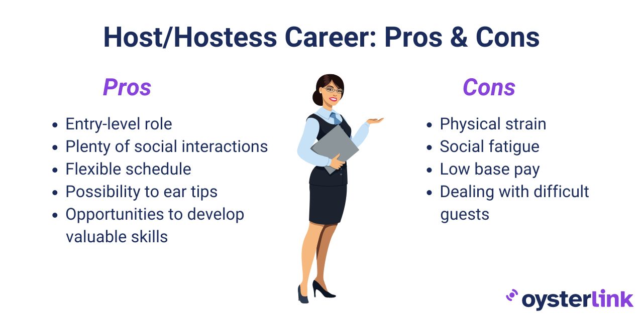Host/Hostess career pros & cons