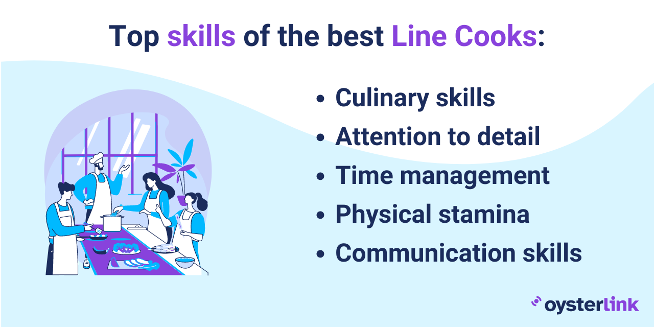 Top Line Cook Skills and Qualities
