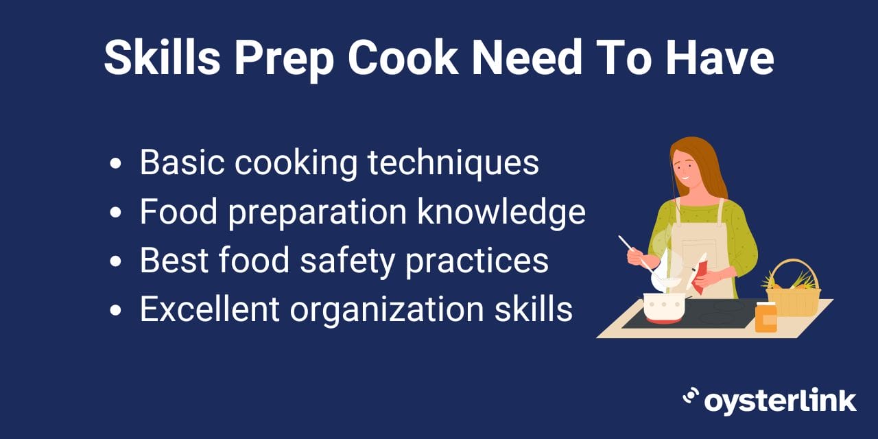 Prep Cook Main Skills