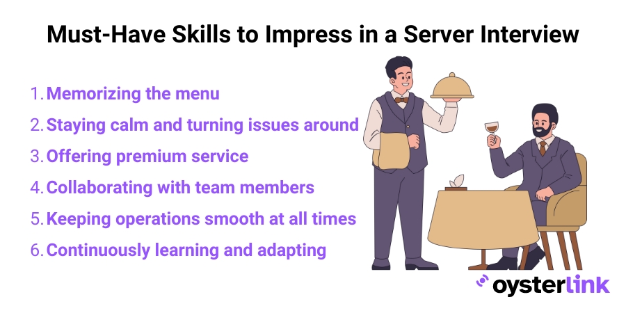 Must-Have Skills to Impress in a Server Interview