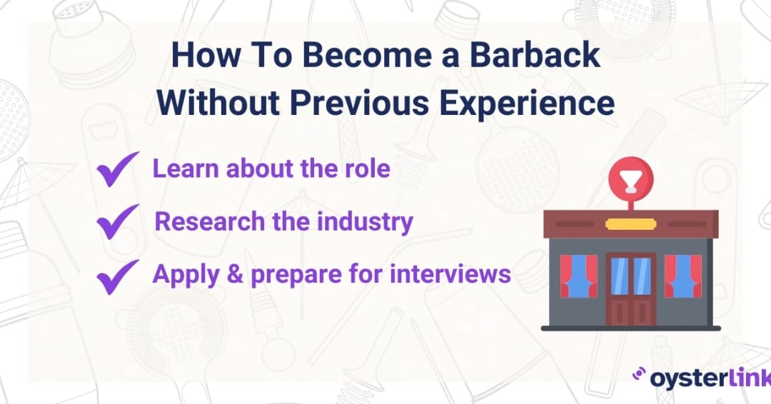 barback with no experience