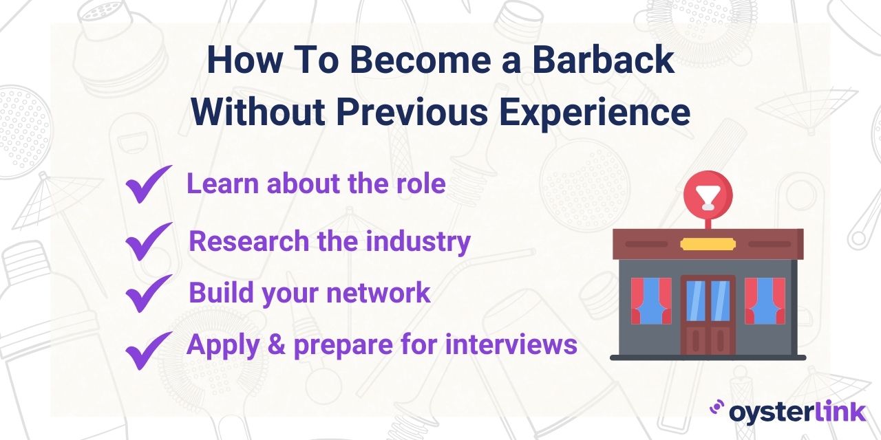 how to start as a barback