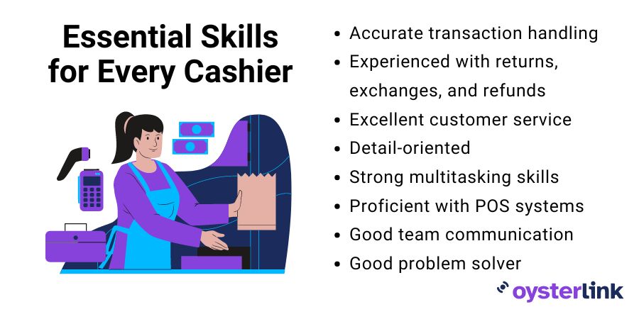 essential skills for every cashier