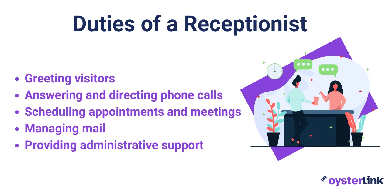 Duties of a Receptionist