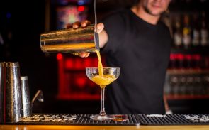Bartender Making Cocktail