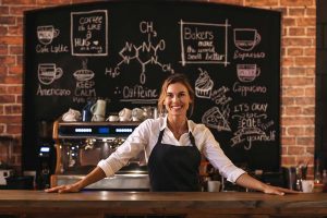 barista in a coffee shop