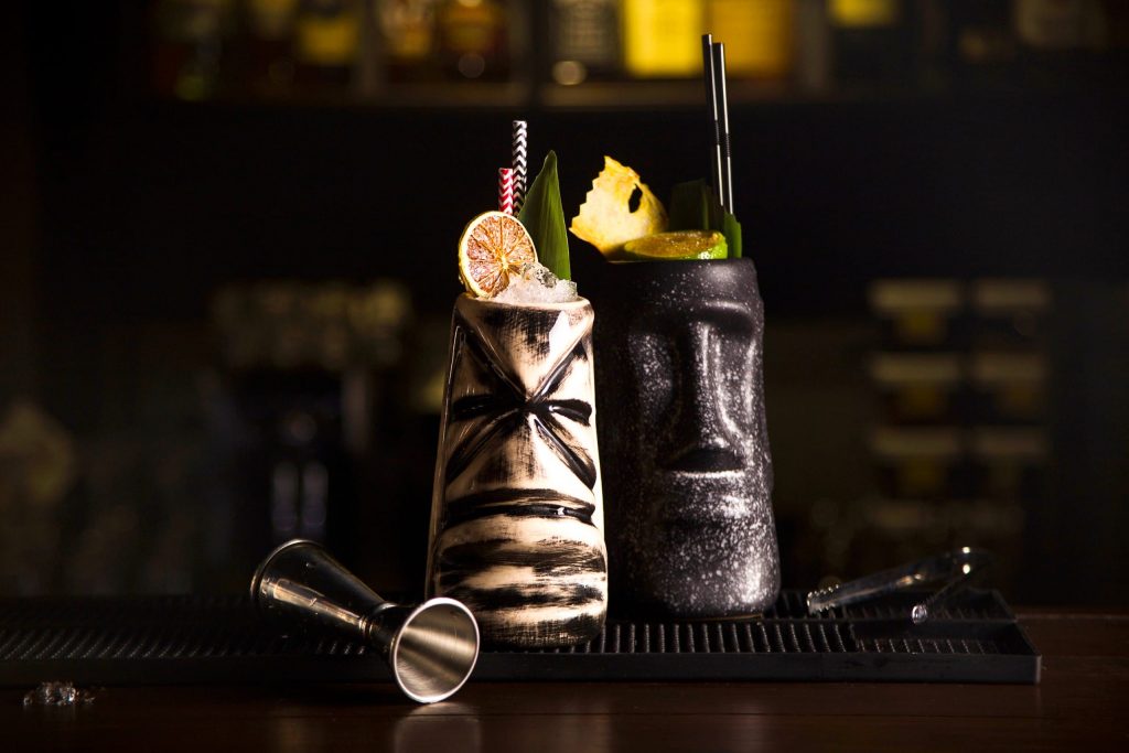 beautiful tiki cocktails