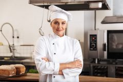 Chef Wearing White Uniform