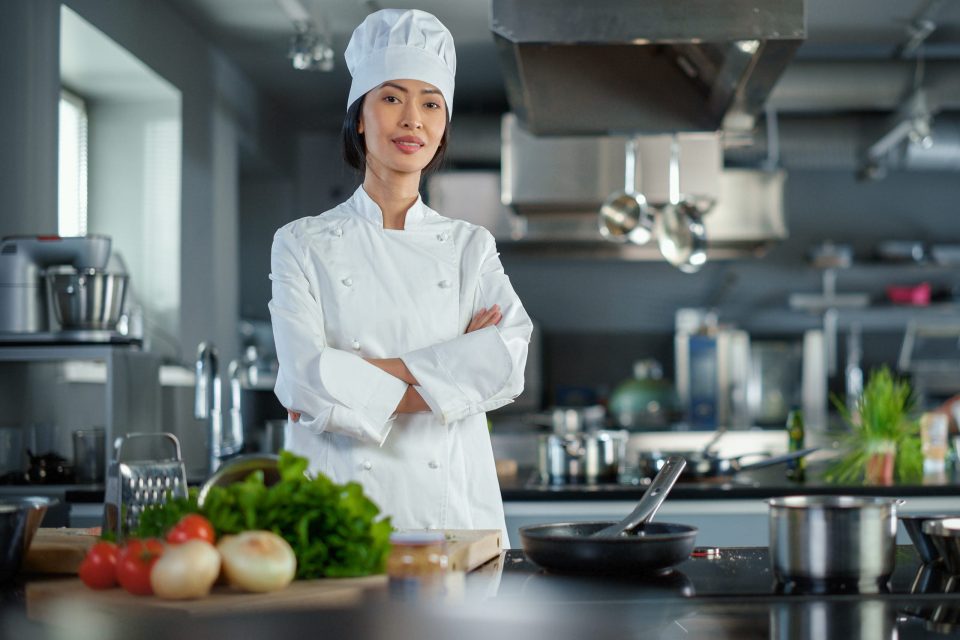 Chef in Full Chef Attire