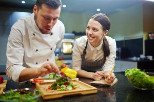 Commis Chef Taking Notes